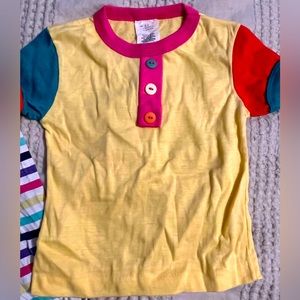 Vintage Colorblock Tee Size 4T NWT